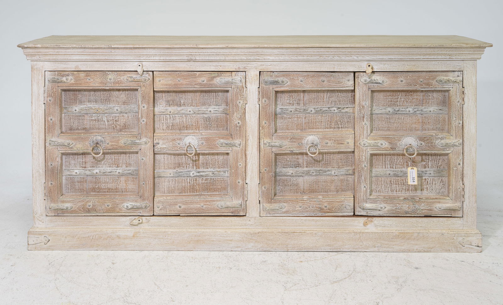 Farmhouse Style Rustic Painted Sideboard (1 of 7)