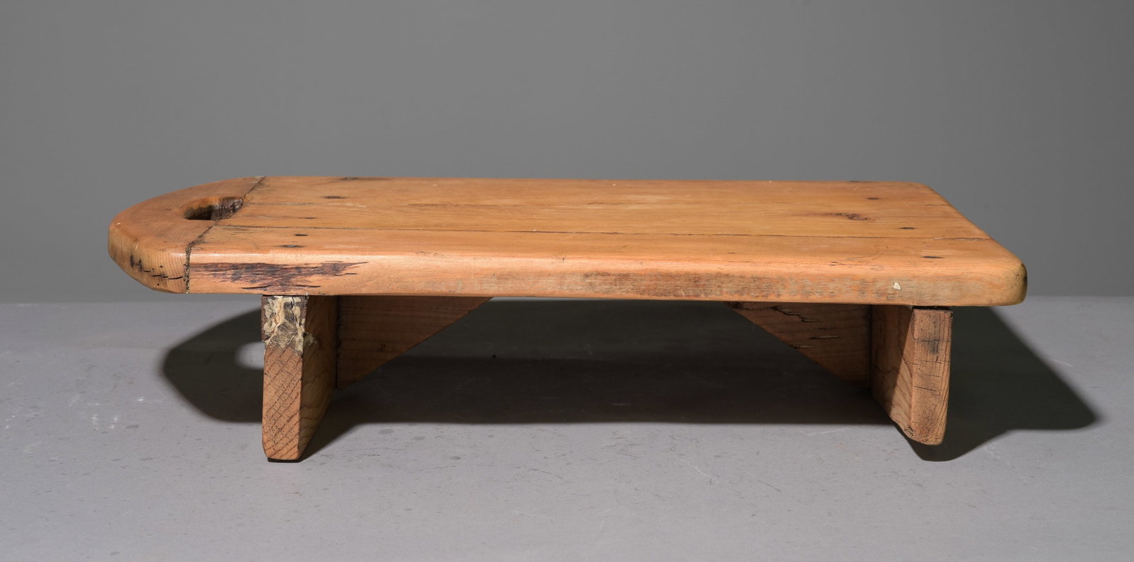 European Waxed Footed Cutting / Charcuterie Board: European Waxed Footed Cutting / Charcuterie / Bread Board - 5 in tall x 23 x 13.5