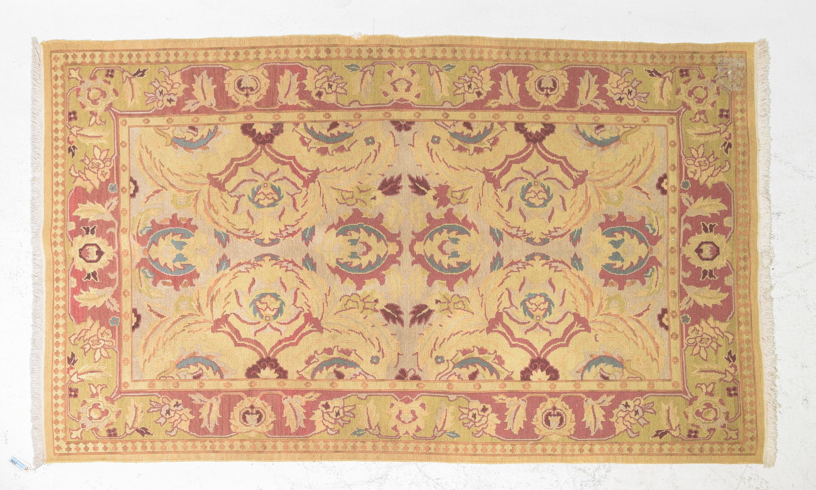 Hand Knotted Rug - 8'1 x 5'4: Hand Knotted Rug - 8'1 x 5'4