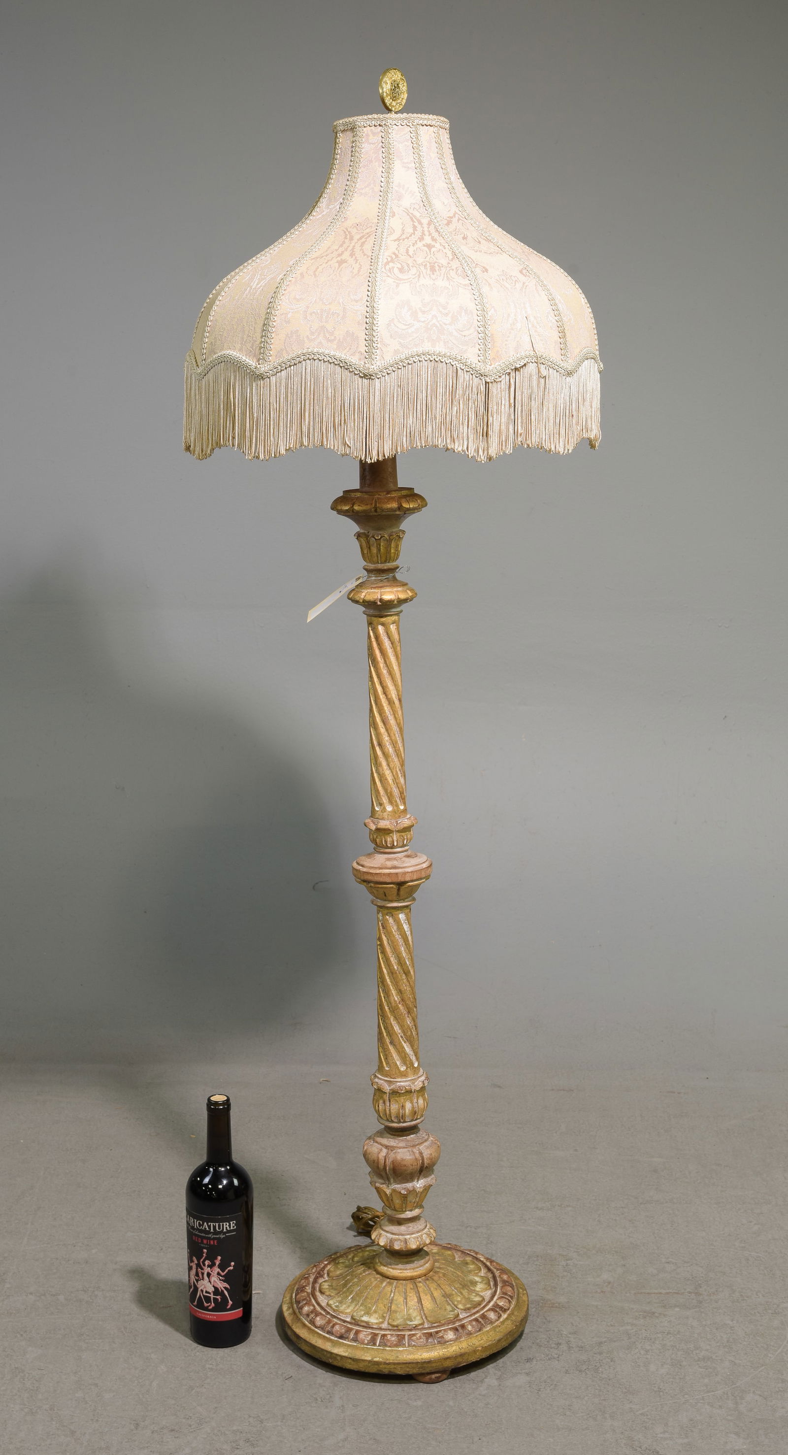 French Style Floor Lamp with Shade (1 of 5)