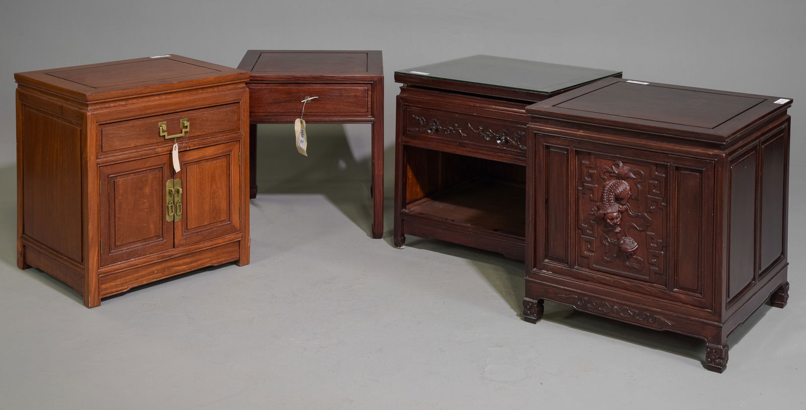 4 Asian Style Occasional Tables (1 of 7)