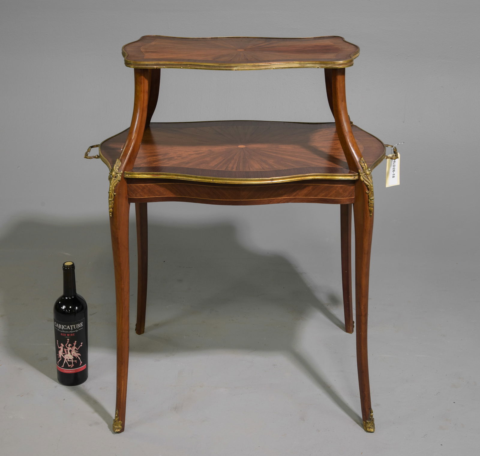 French Two Tier Tea Table with Ormolu (1 of 4)