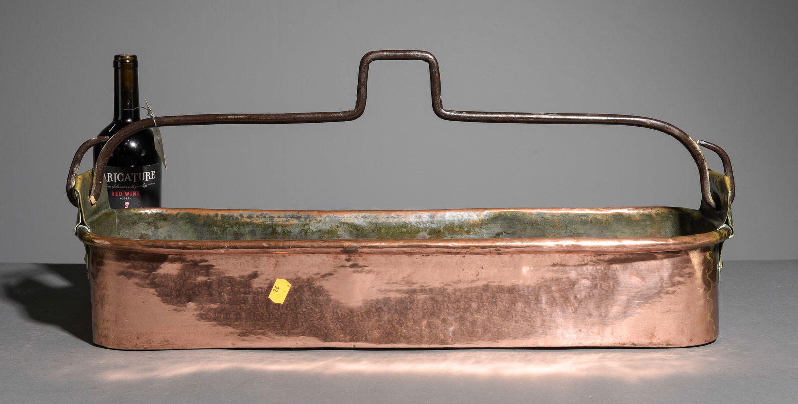 French Polished Copper & Brass Fish Kettle (1 of 4)