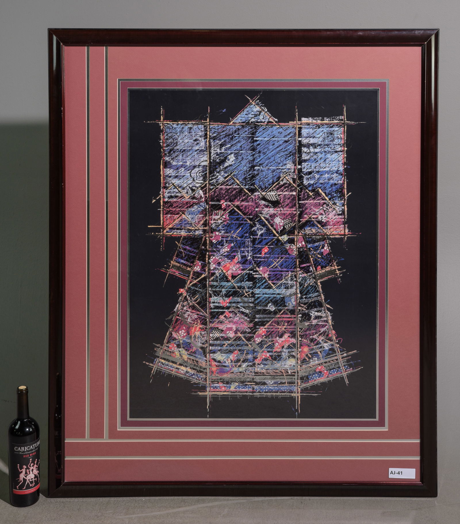 Framed Print "Black Kimono" W. Gatewood (1 of 2)