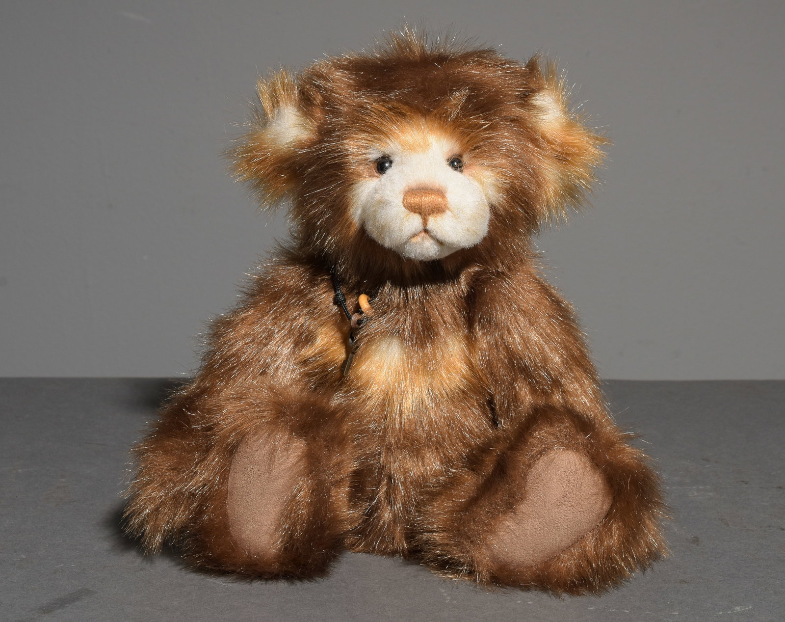 Charlie Bear "Becky" Bear by Isabelle Lee: Charlie Bear "Becky" Bear by Isabelle Lee - Product code CB104716A - Bear is about 12 in tall x 8 x 4.25
