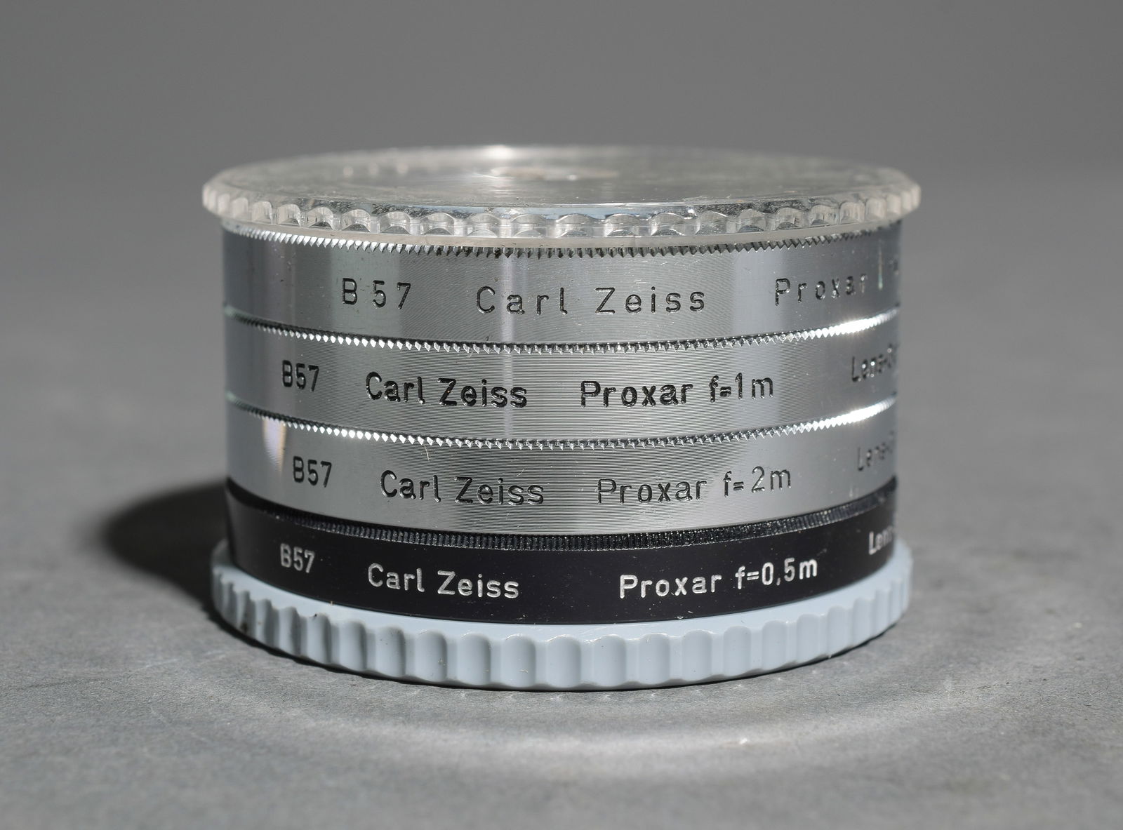Carl Zeiss Set of 4 B57 Proxar: Item: Carl Zeiss Set of 4 B57 ProxarBrand: HasselbladModel/Serial Number: