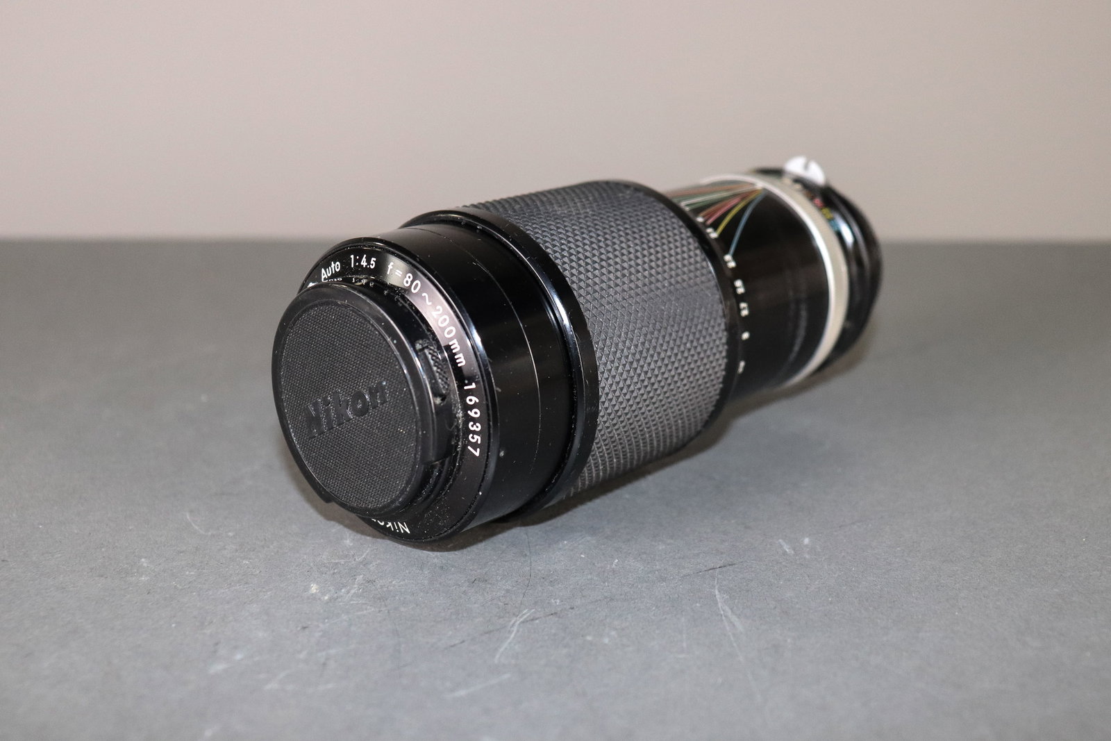 Zoom Nikkor-C Auto 1:4.5 f=80-200mm: Item: Zoom Nikkor-C Auto 1:4.5 f=80-200mm Brand: Nikon Model/Serial Number: 169357