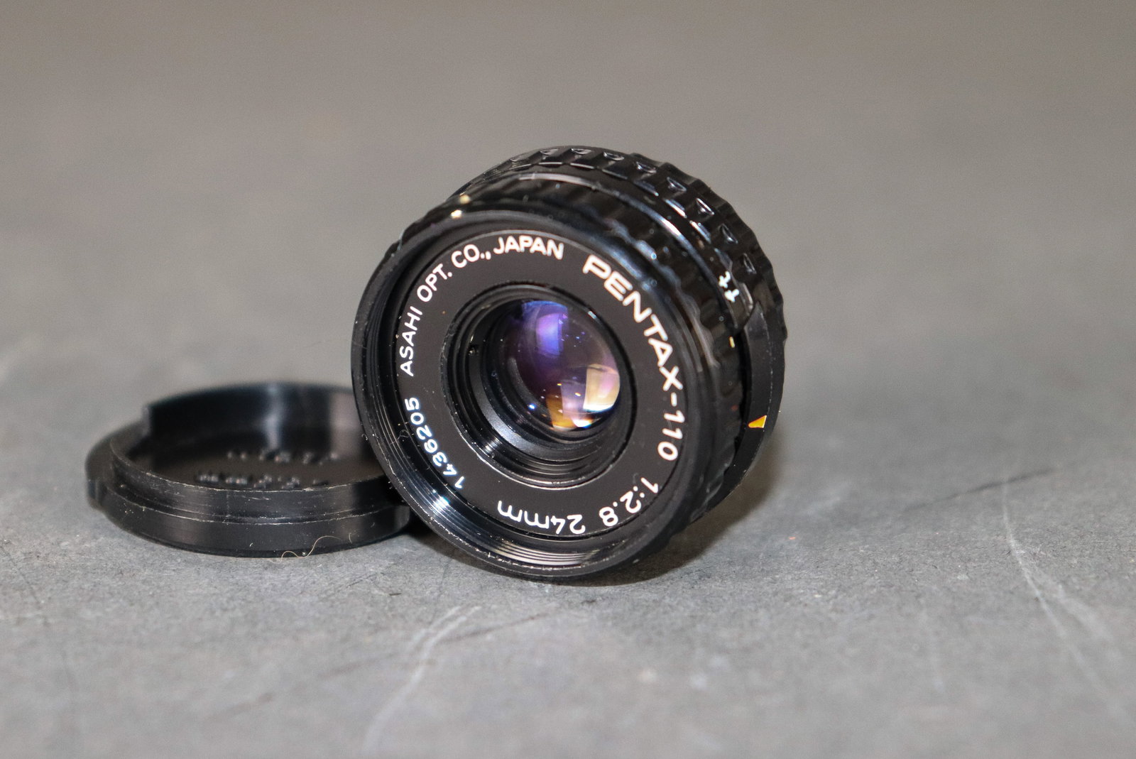 TINY Pentax lens for Pentax 110 24 f2.8: Item: TINY Pentax lens for Pentax 110 24 f2.8 Brand: Pentax Model/Serial Number:
