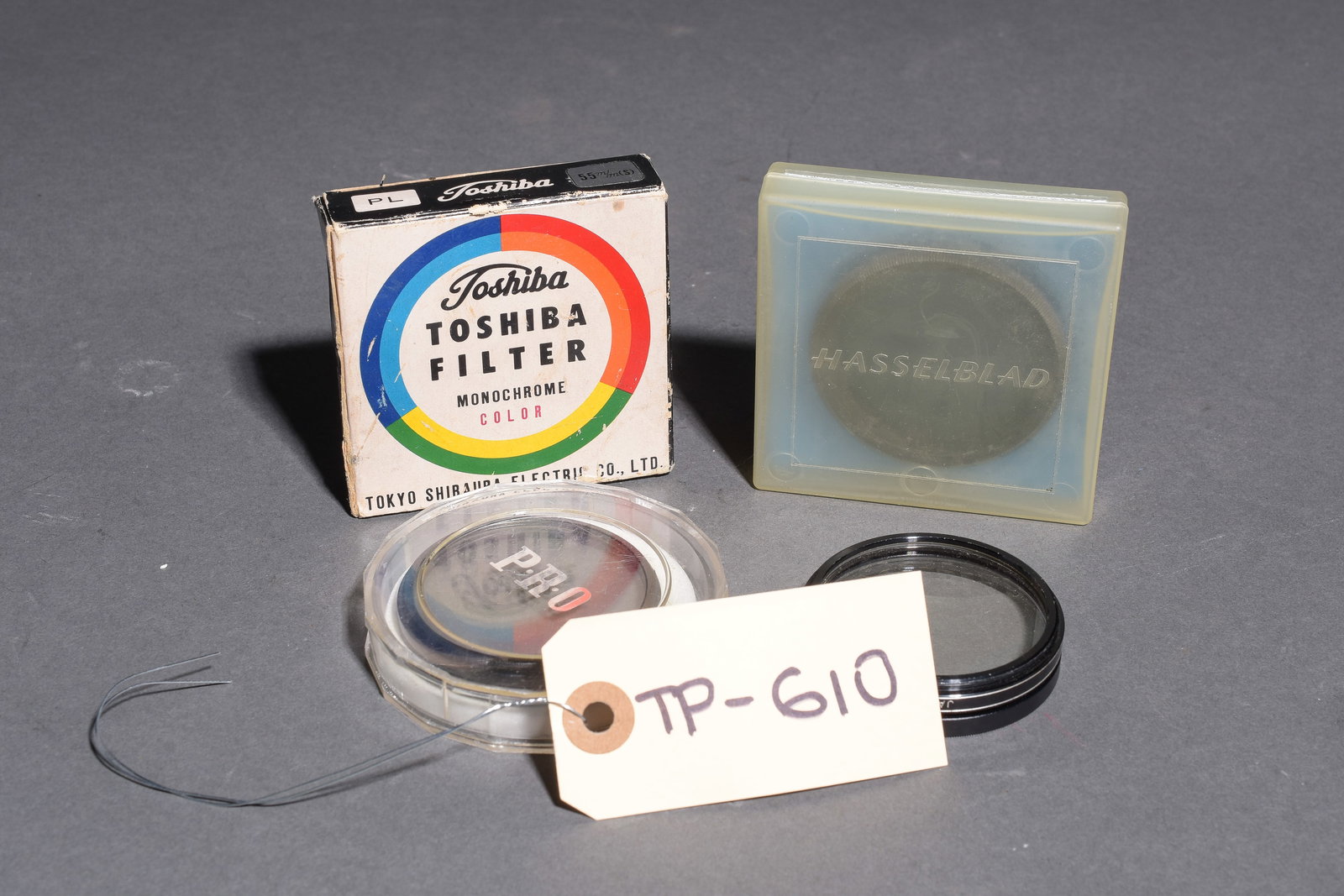 (5) 55mm Filters: Item: (5) 55mm Filters Brand: Various Model/Serial Number: