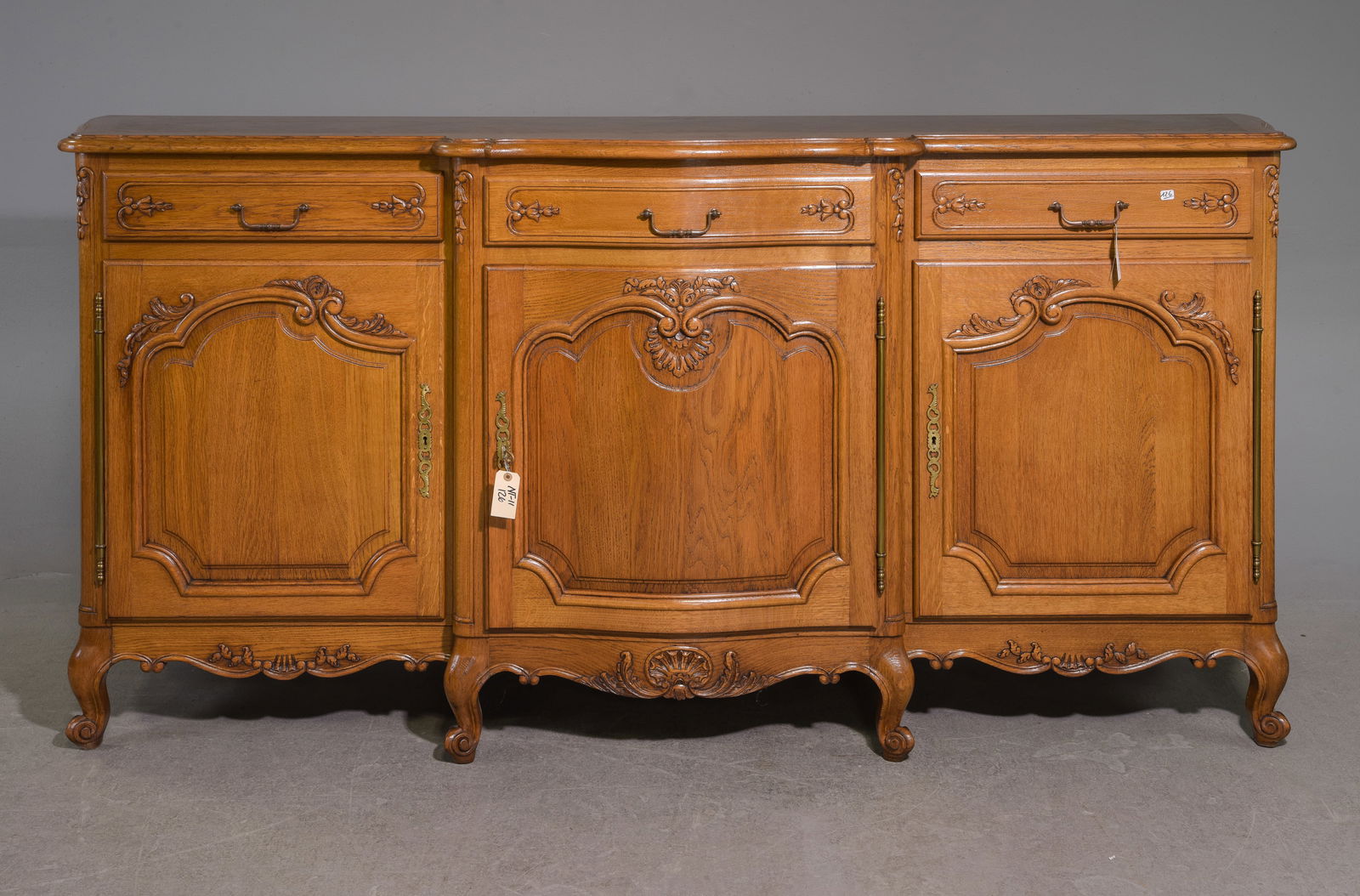 Louis XV / Country French Style Oak Sideboard #1 (1 of 7)