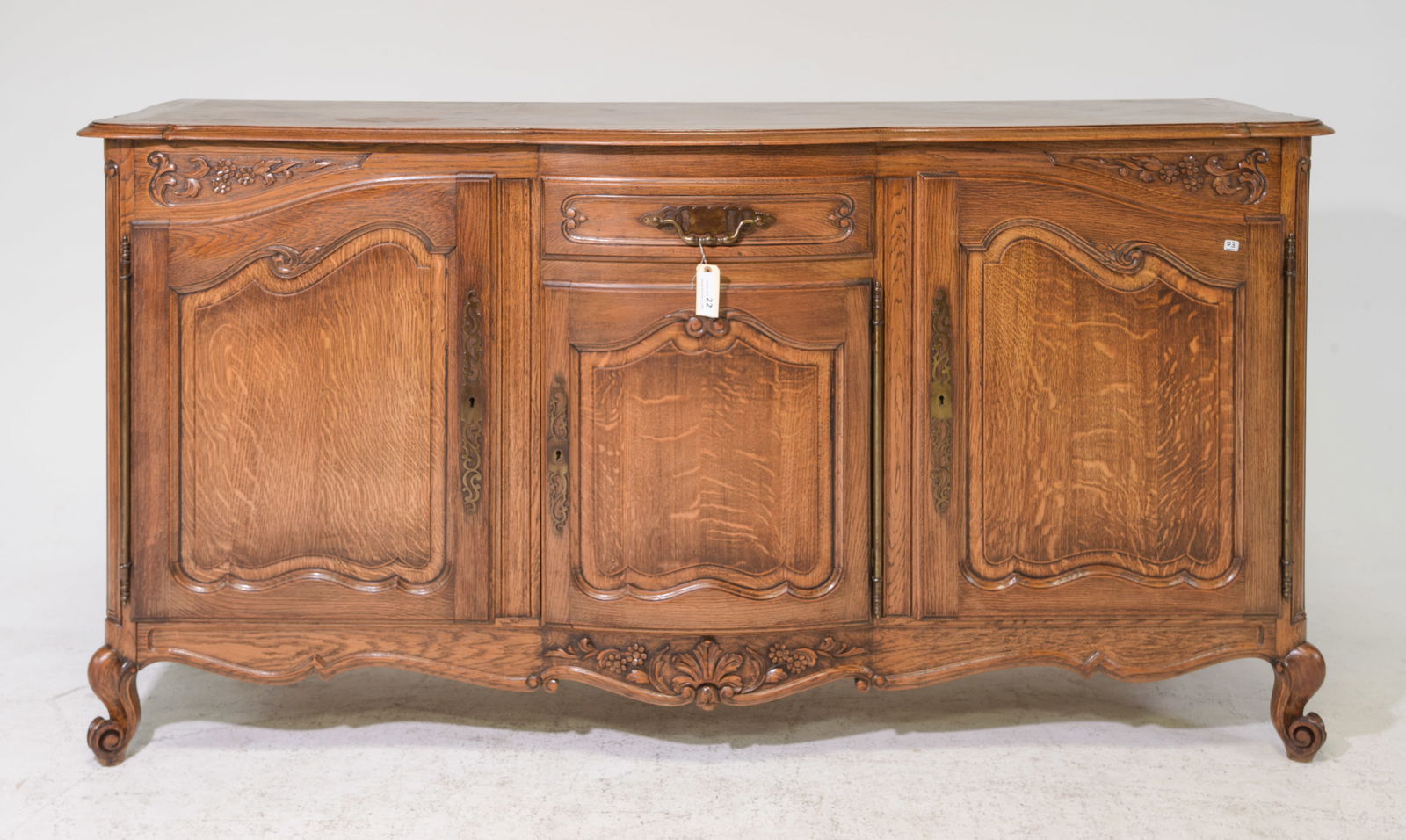 Louis XV / Country French Style Oak Sideboard #2 (1 of 7)