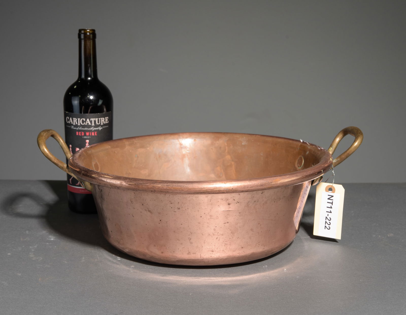 French Heavy Copper Jam Pan #1 (1 of 3)