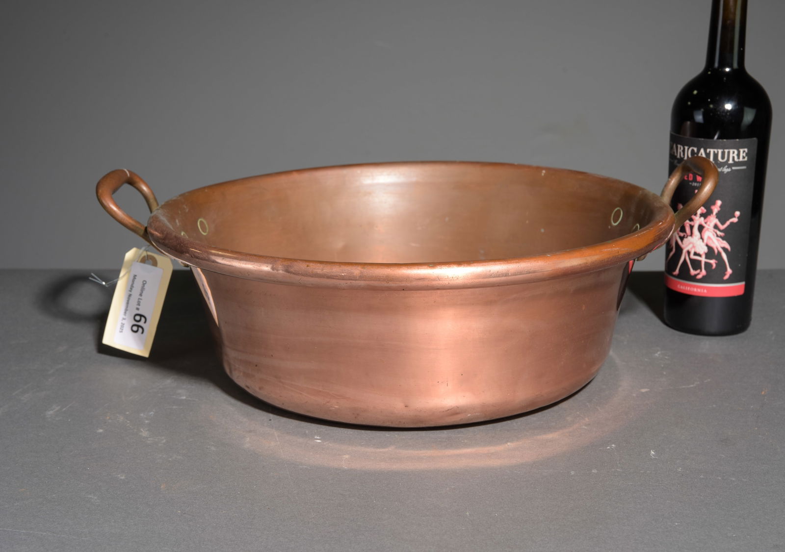 French Heavy Copper Jam Pan #3 (1 of 3)