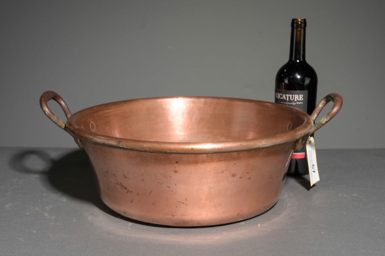 French Heavy Copper Jam Pan #4 (1 of 3)