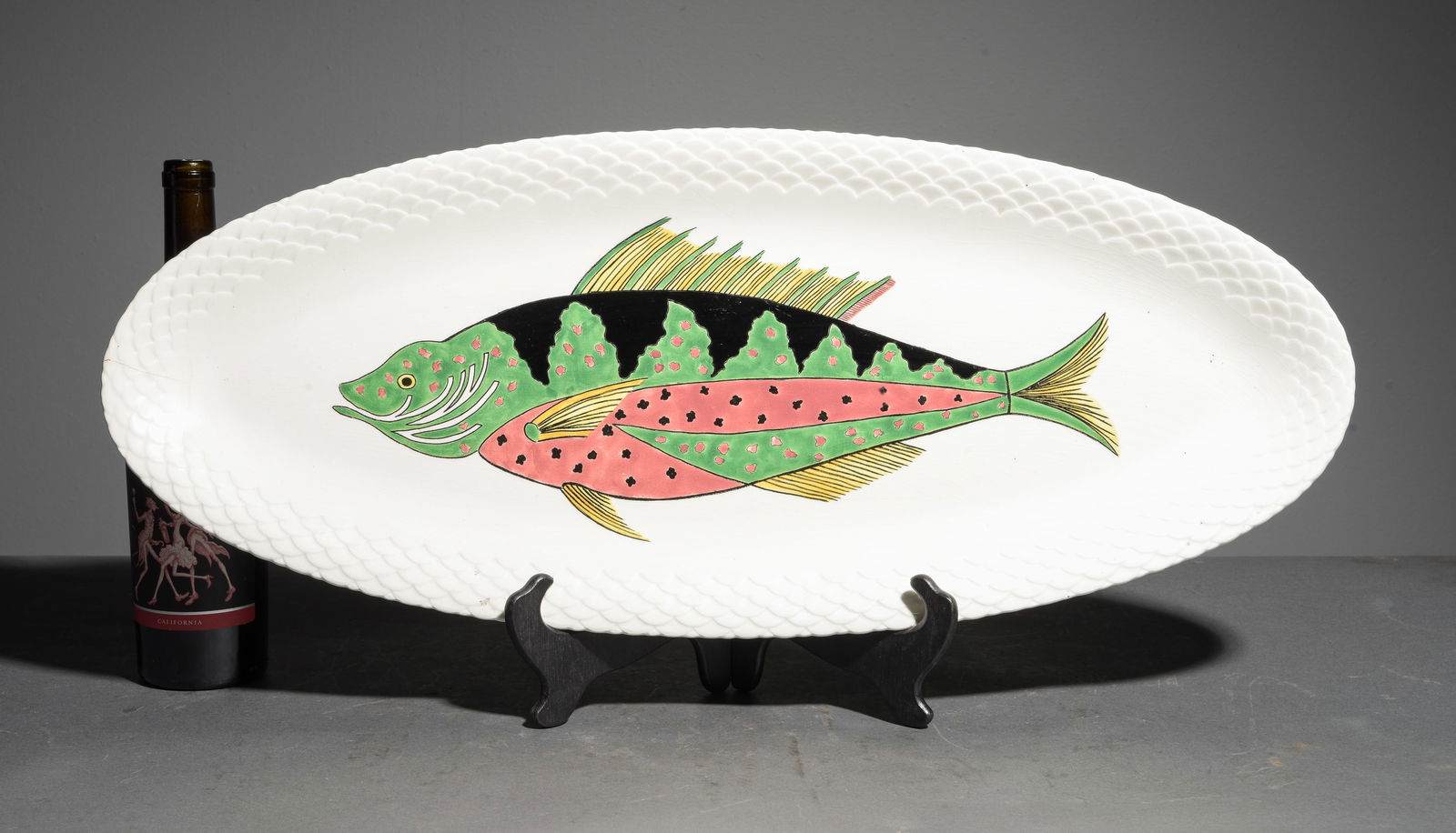 French GIEN Large Fish Platter (1 of 5)