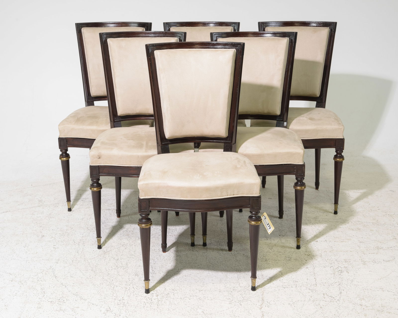Louis XVI Style Set of 6 Dining Chairs (1 of 5)