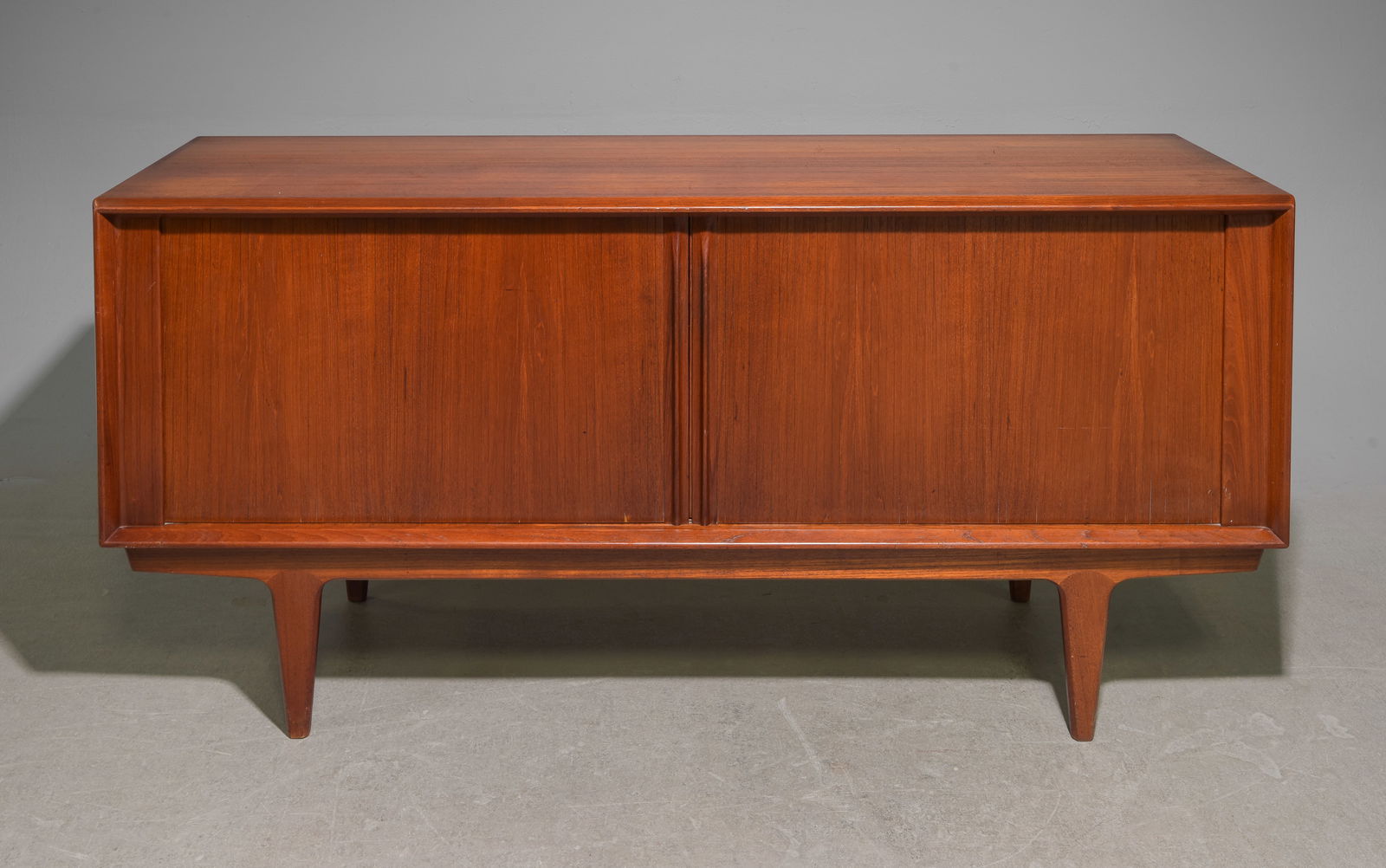 Mid Century Modern Tambour Door Sideboard (1 of 7)