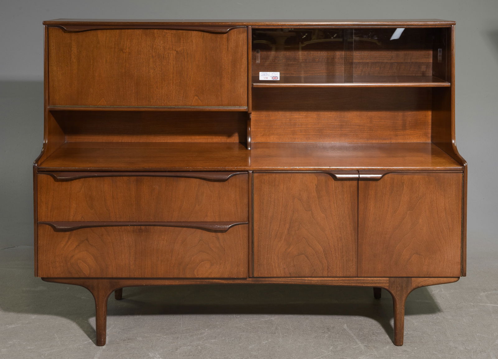 Mid Century Drop Front Cocktail Cabinet - Sutcliffe (1 of 6)