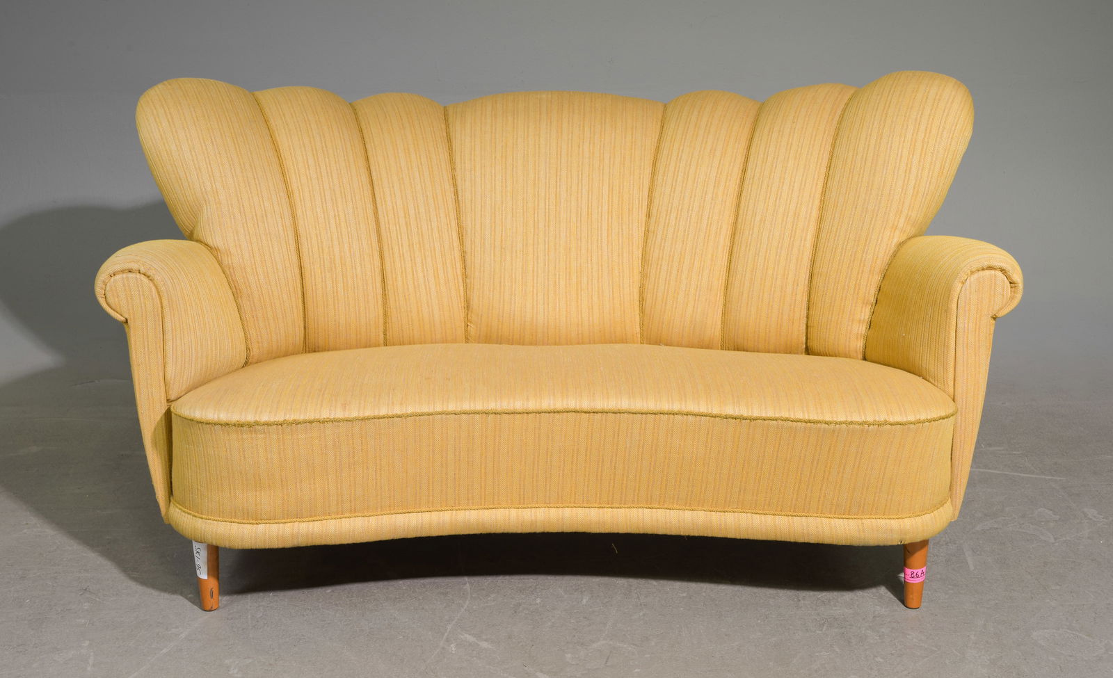 Scandinavian Modern Wing Back Sofa #2 (1 of 5)