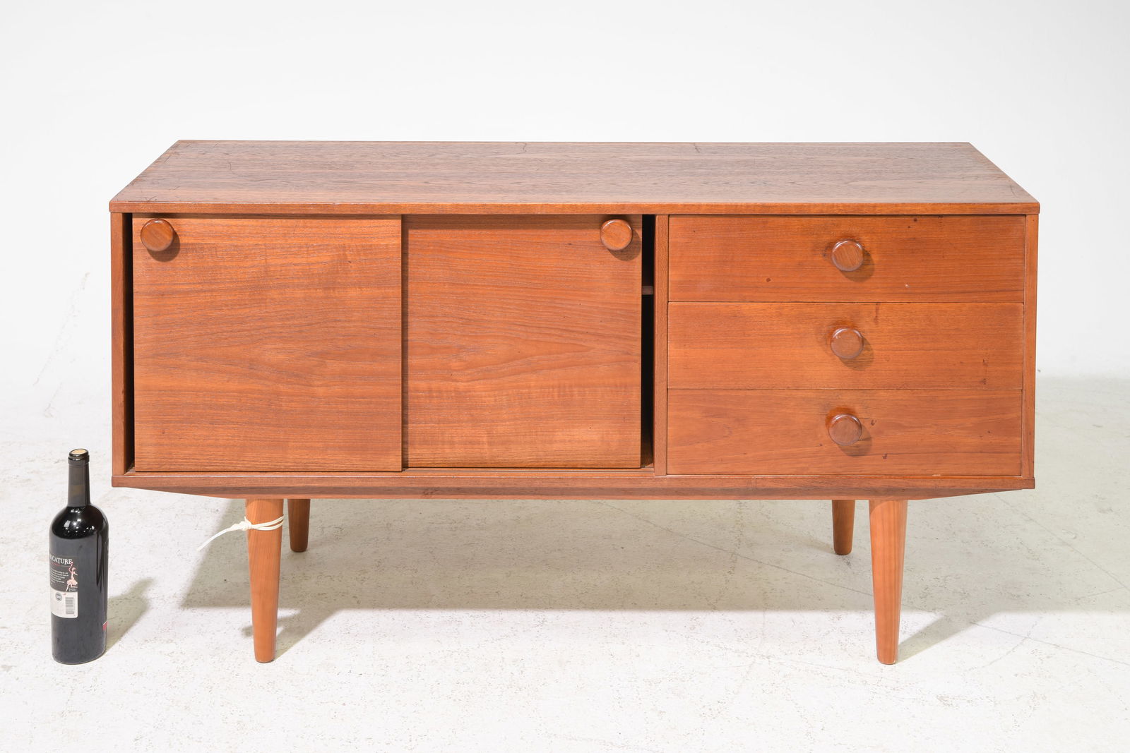 Danish Mid Century Modern Low Credenza (1 of 6)