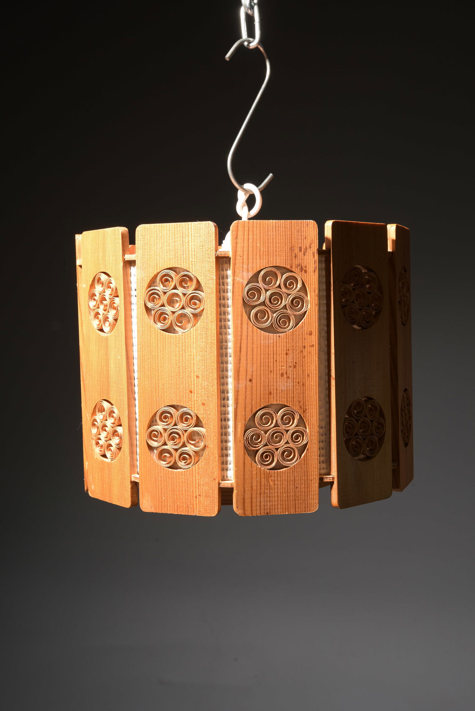 Swedish Hand Made Pine Chandelier #2 (1 of 3)