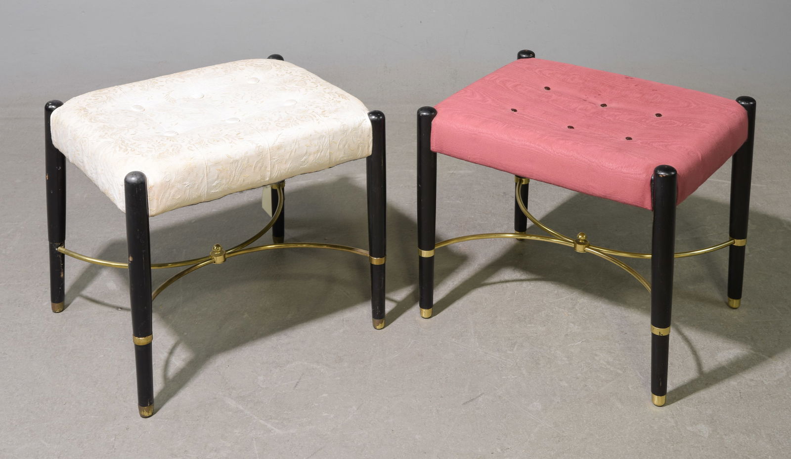 2 Mid Century Modern Foot Stools (1 of 4)