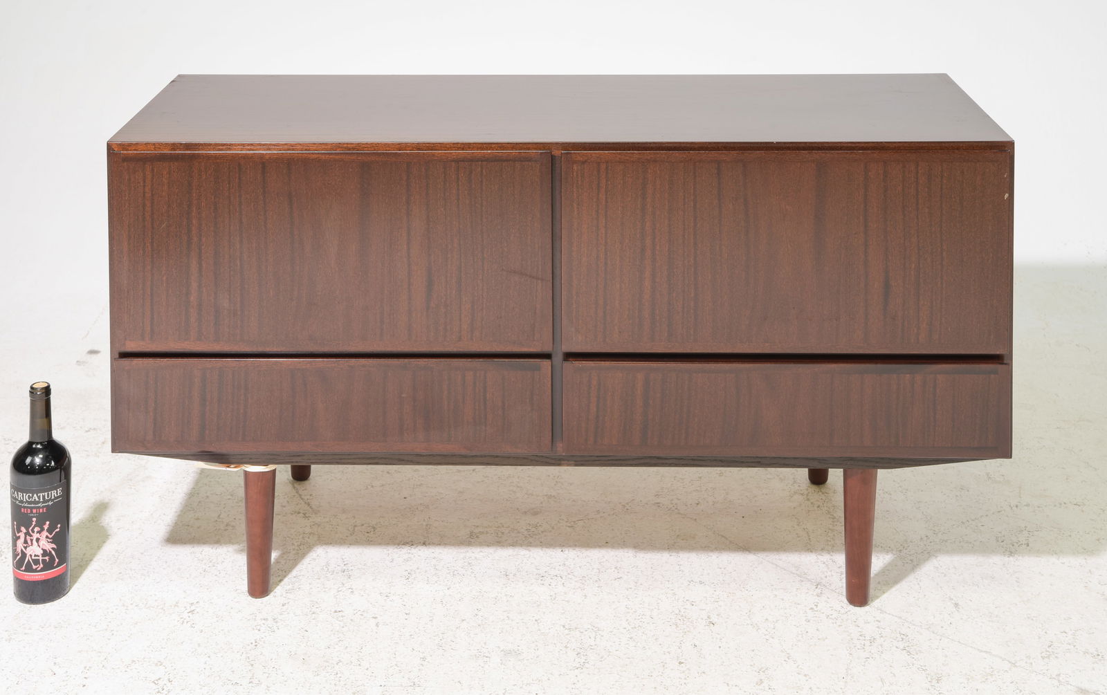 Danish Modern Four Drawer Chest / File Cabinet (1 of 5)