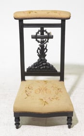 Napoleon III Style Kneeler / Prie Dieu #2