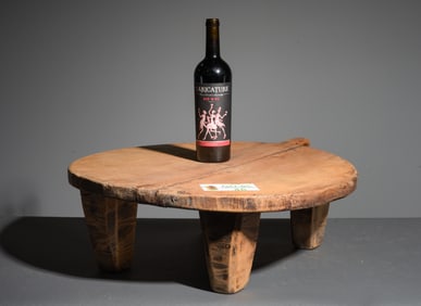 European Large Waxed Footed Bread Board #2