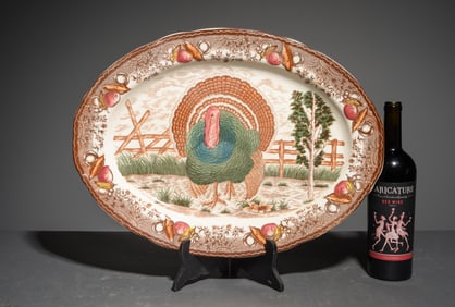 Large Oval Turkey Platter