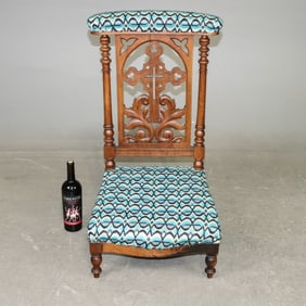 Napoleon III Style Kneeler / Prie Dieu #1