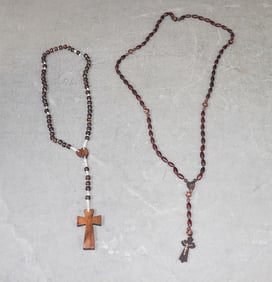Two Set of French Rosary Beads