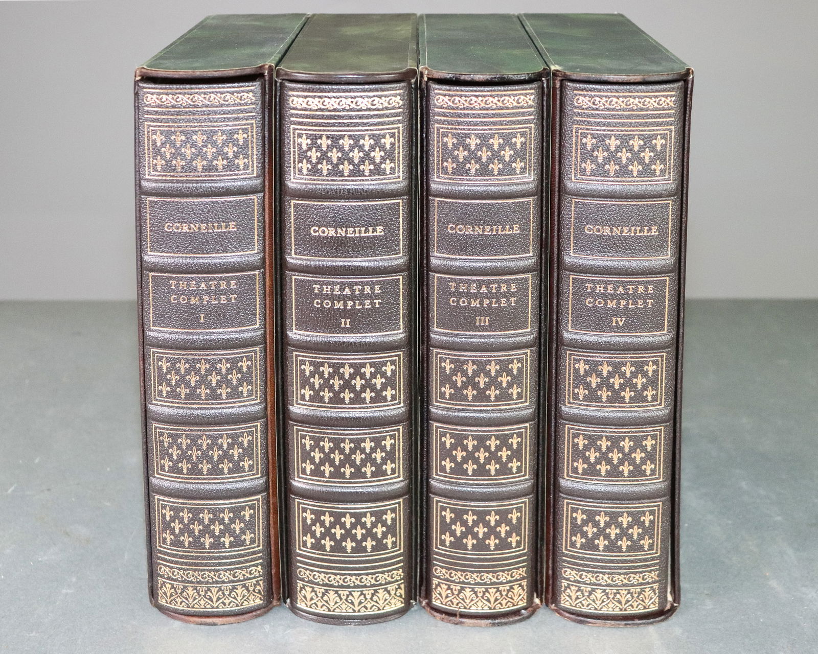 Vol. 1-4 Corneille "Theatre Complete": Vol. 1-4 Corneille "Theatre Complete" - 9.75 in tall x 8 x 2.5