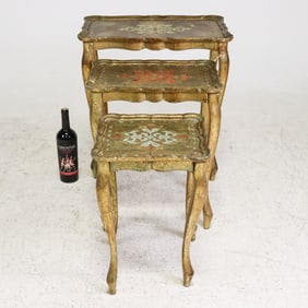 Florentine Nest of Three Tables #2