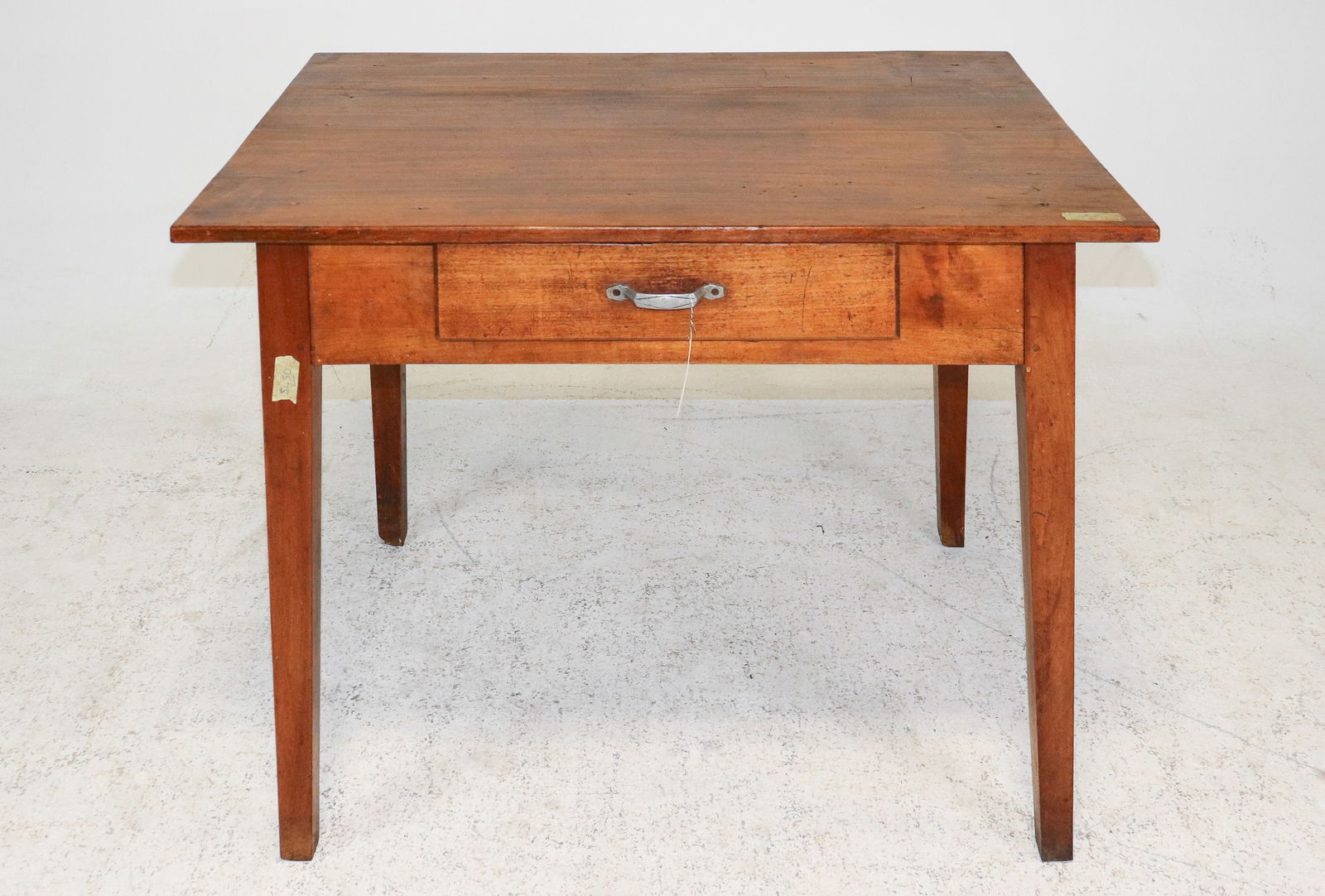 French Rustic Single Drawer Table (1 of 8)