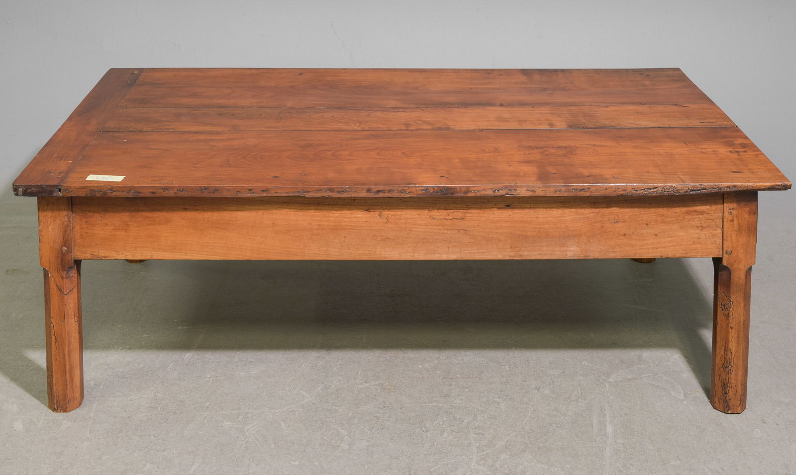 French Rustic Large Coffee Table with Drawers (1 of 5)