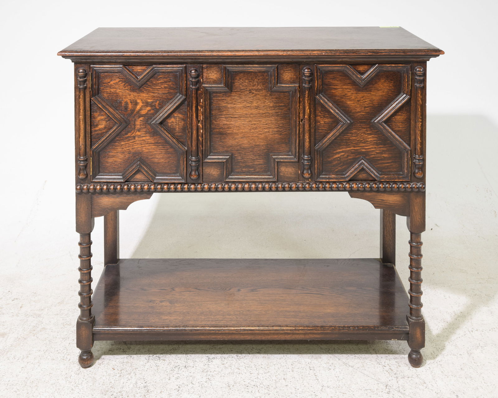Jacobean Oak Buffet / Server c.1920's-30's (1 of 7)