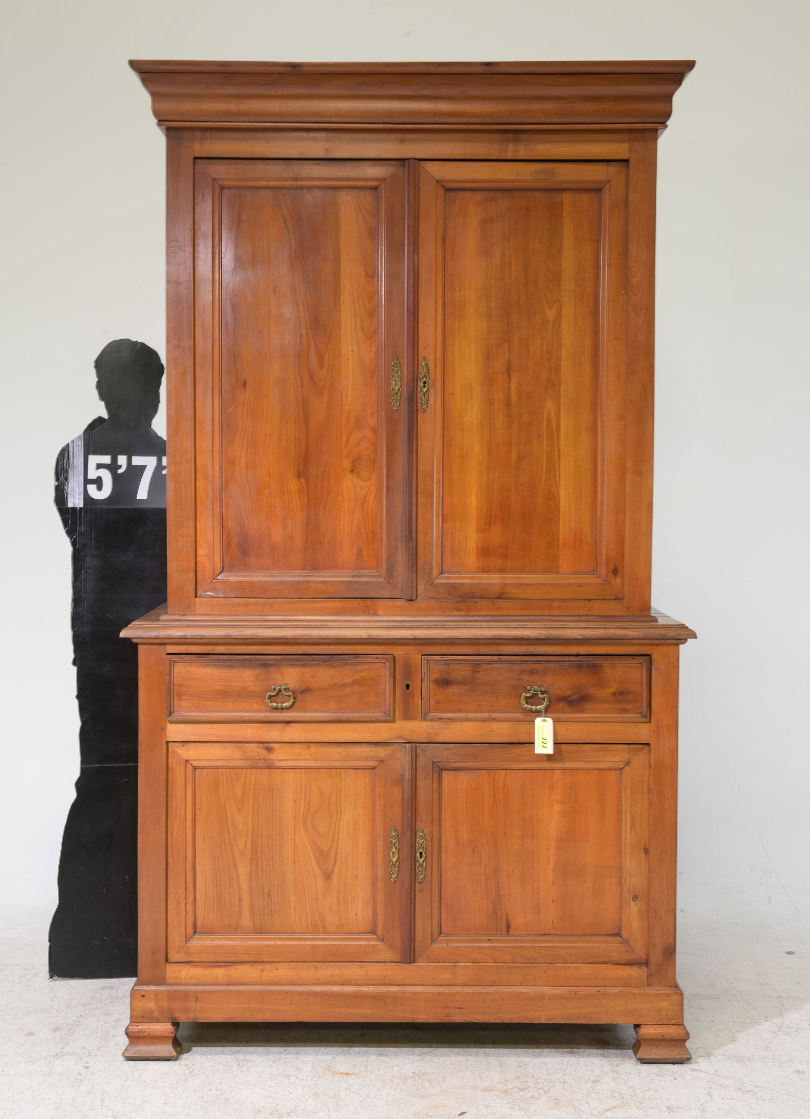 Louis Philippe Style Cherry Buffet Du Corps (1 of 6)