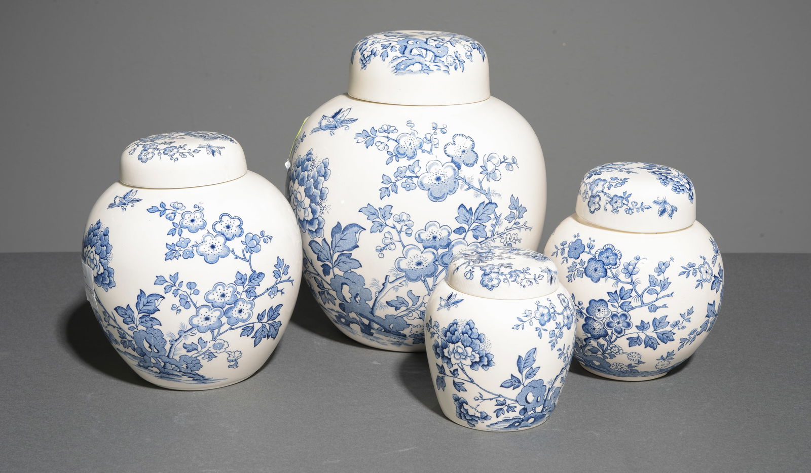 Masons Ironstone Set of 4 Graduated Jars (1 of 7)