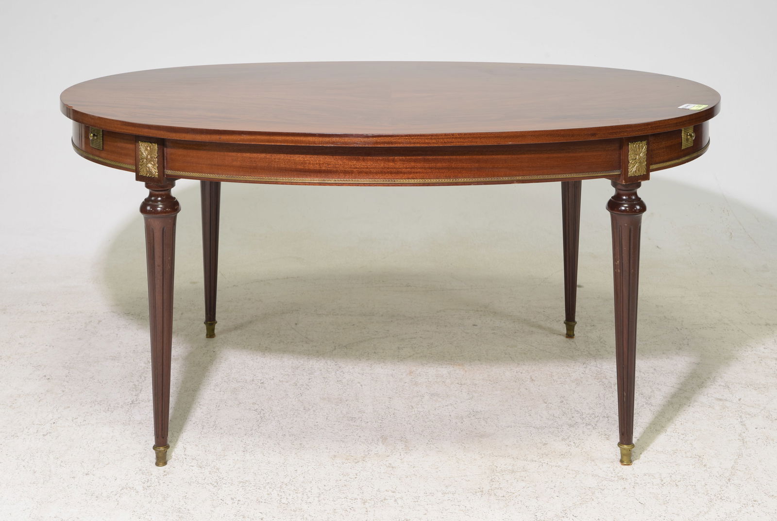 Louis XVI Style Oval Mahogany Table (1 of 5)