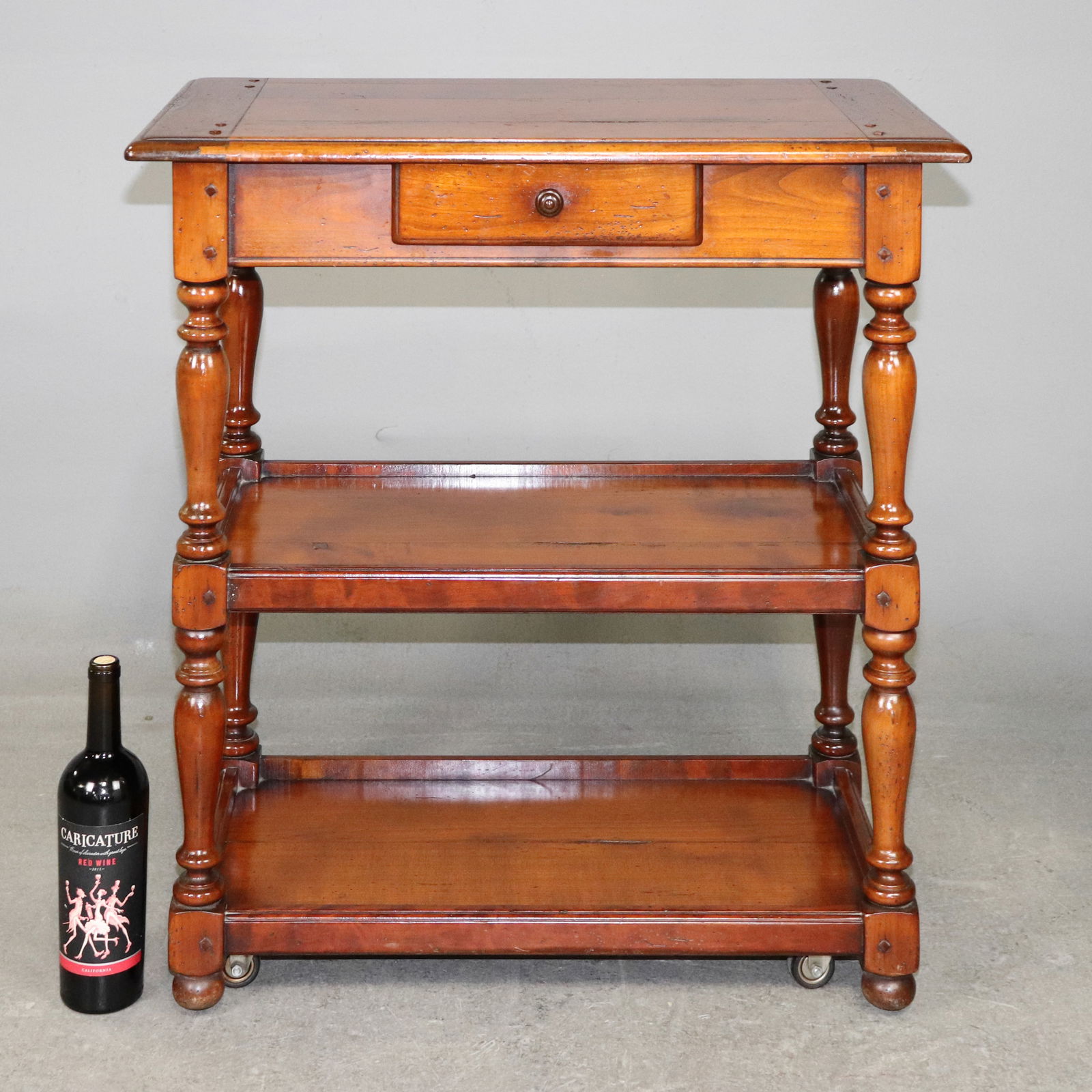 Louis Philippe Style 3 Tier Trolley (1 of 5)