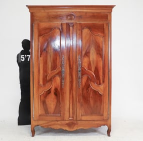 Louis XV Style Double Door Armoire