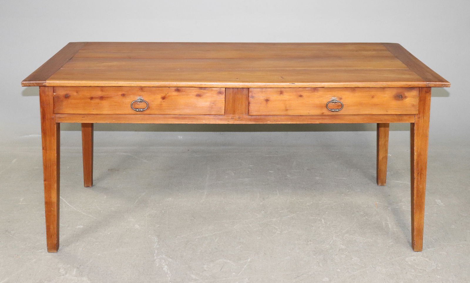 French Farmhouse 2 Drawer Table (1 of 11)