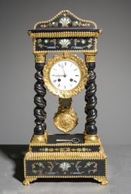 Napoleon III Style French Twist Clock