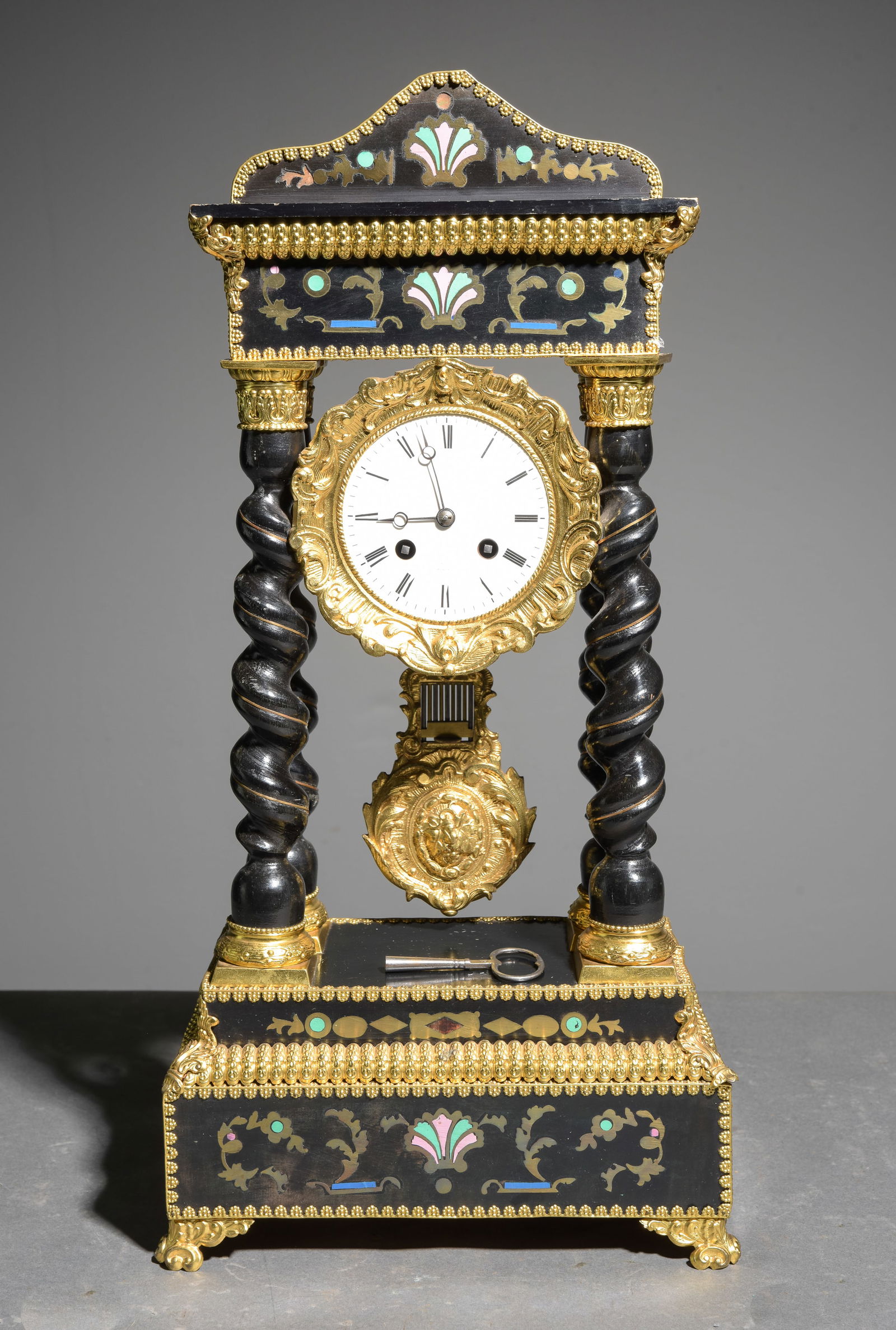 Napoleon III Style French Twist Clock (1 of 6)