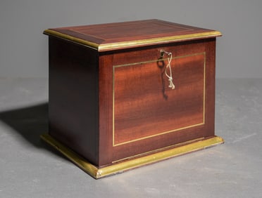 French Walnut Cigar Humidor / Box