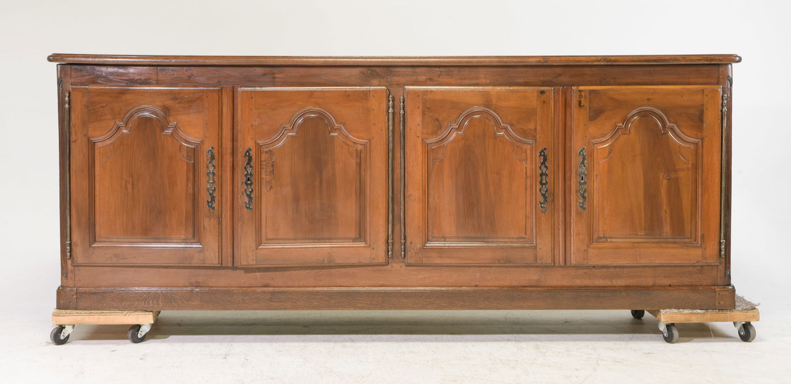 Louis XIV Style Oak 4 Door Sideboard (1 of 8)