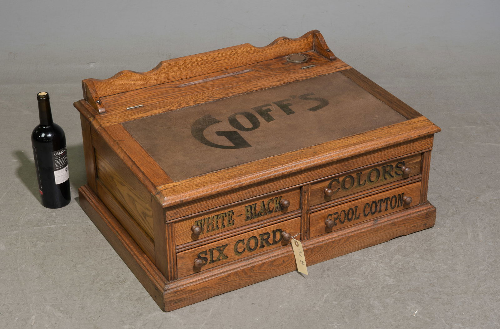 Goffs American Oak Spool Chest (1 of 7)