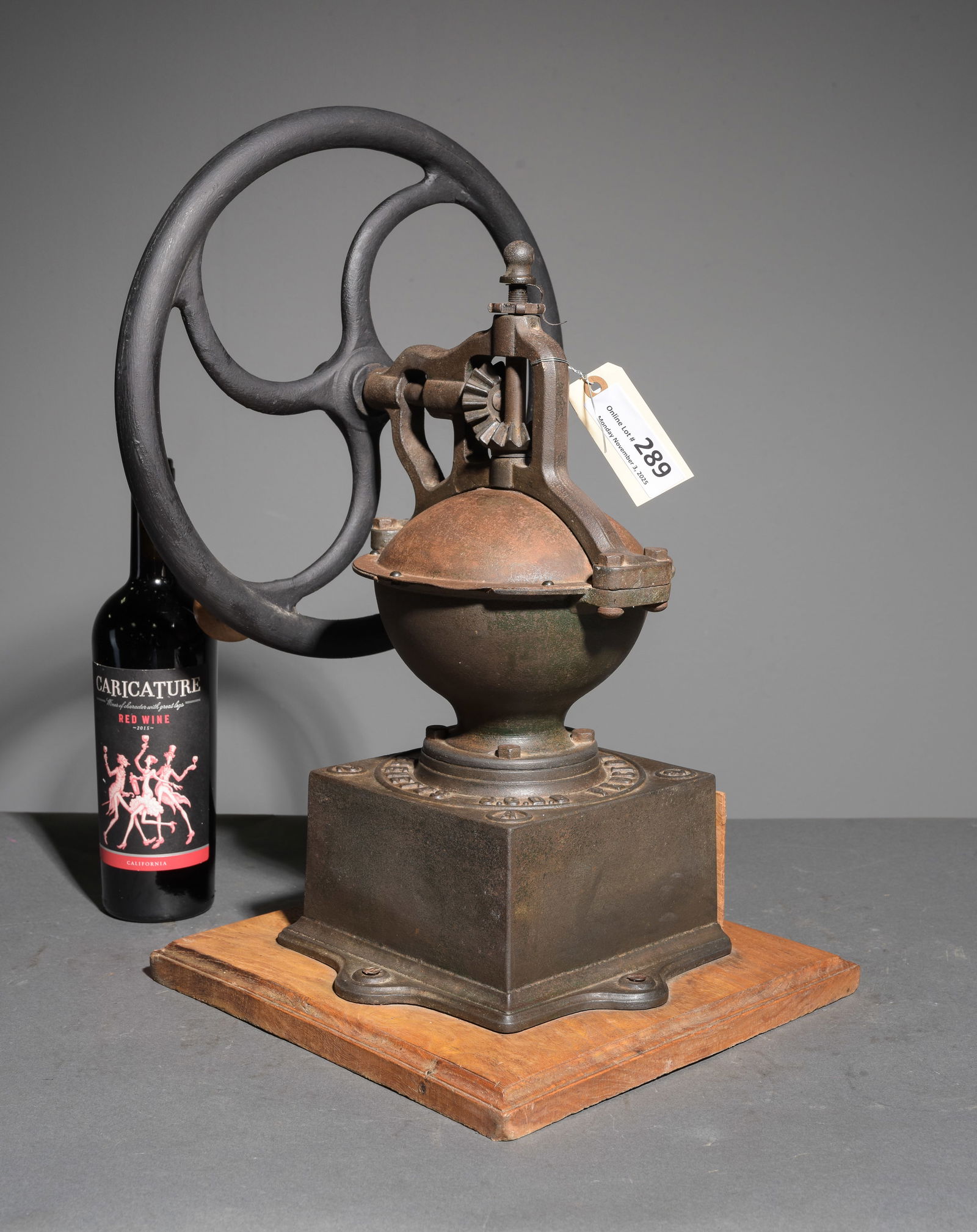 French Cast Iron Large Coffee / Bean Grinder (1 of 5)