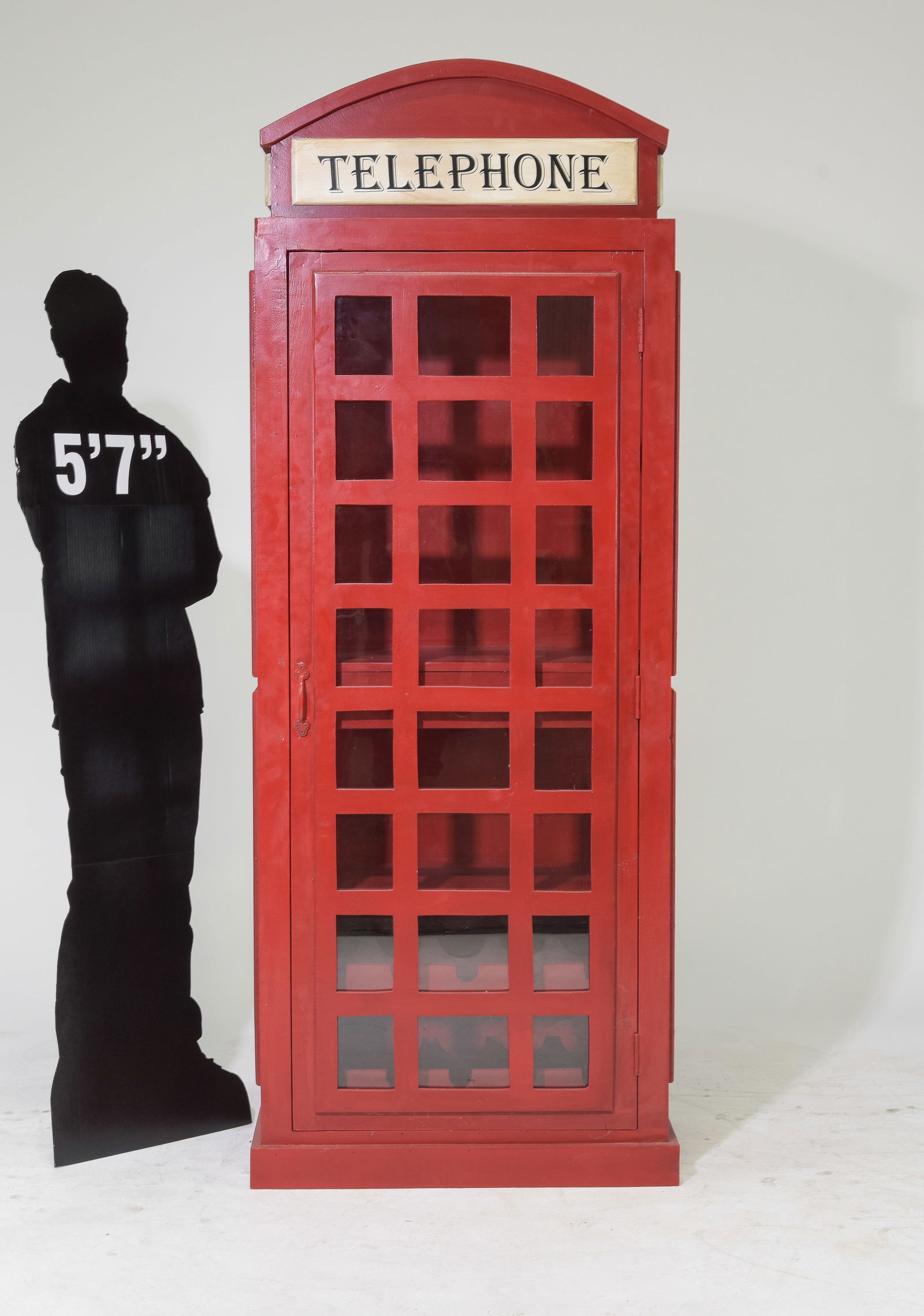 Telephone Booth Fitted Bar Cabinet (1 of 9)